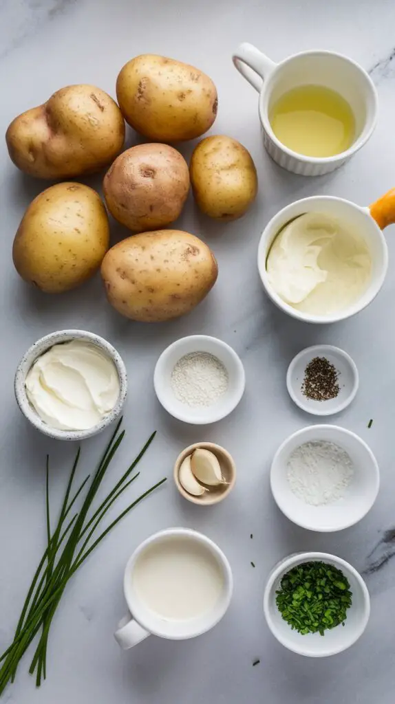 Pioneer Woman’s Mashed Potatoes Ingredients