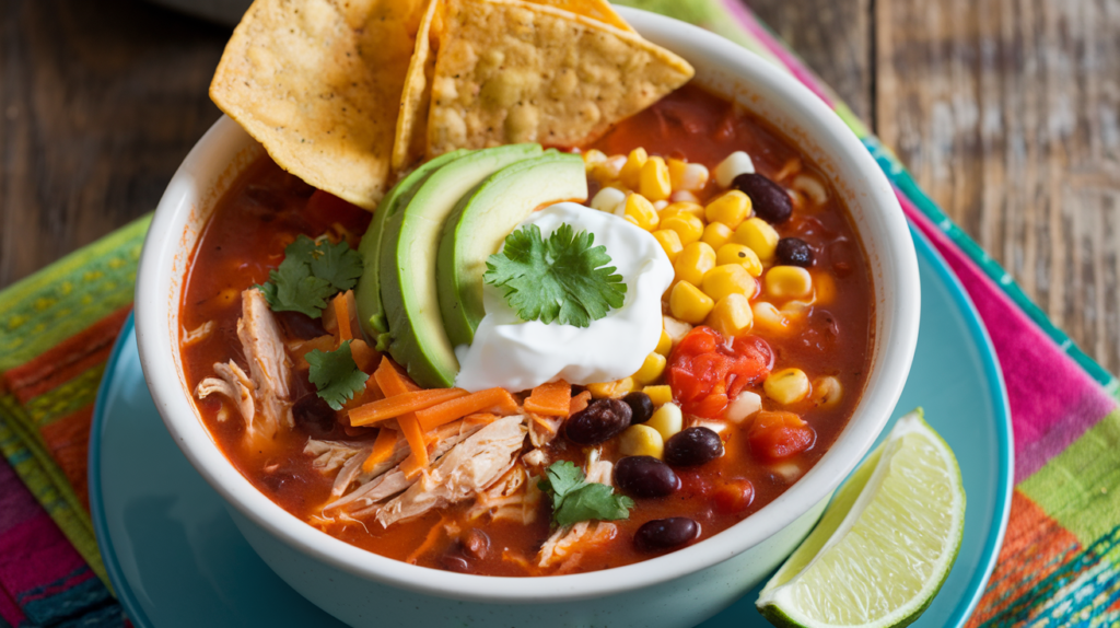 Best chicken tortilla soup