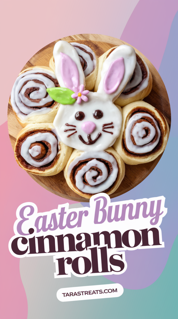 Easter Bunny Cinnamon Rolls Recipe