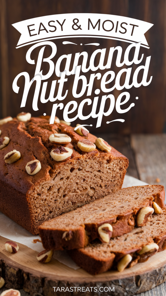 Easy & Moist Banana Nut Bread