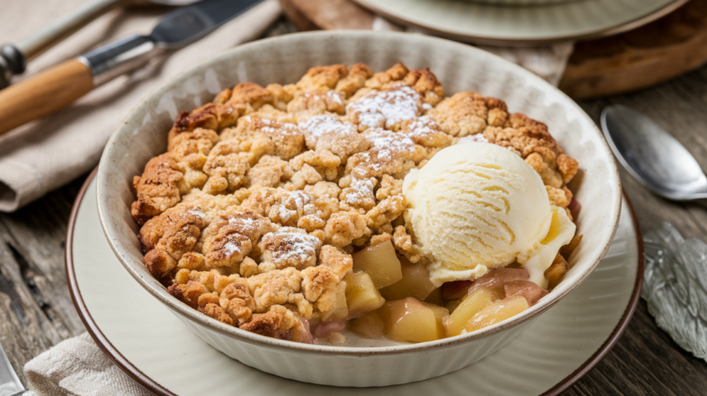Healthy Apple Crumble