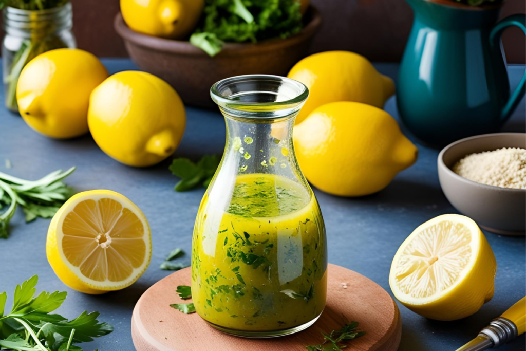 Honey Lemon Vinaigrette Dressing