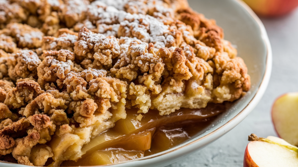 Jamie Oliver Apple Crumble recipe