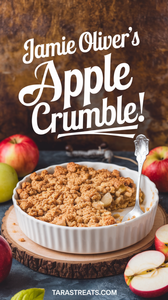 Jamie Oliver's Apple Crumble