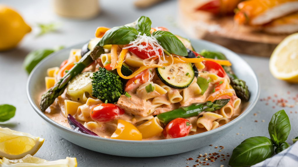 Pasta Primavera With Chicken