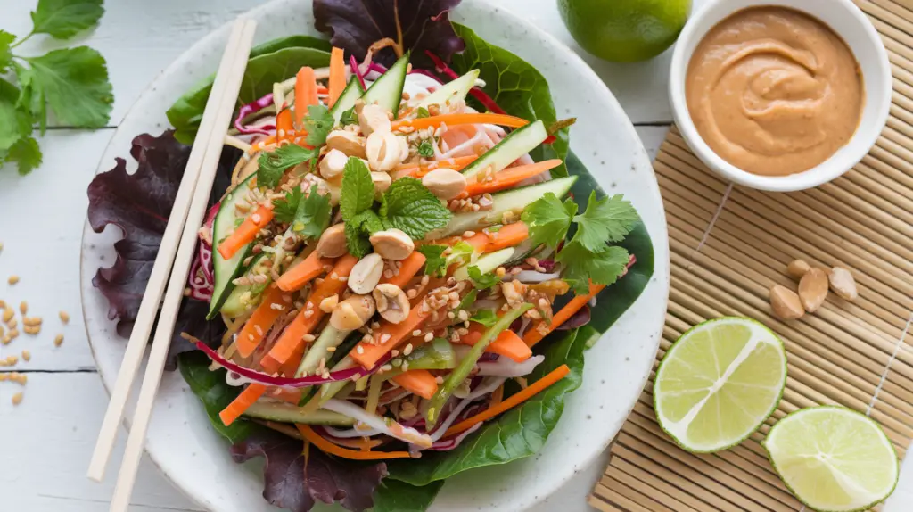 Peanut Spring Salad