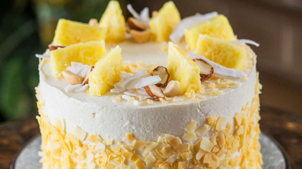 Pineapple Coconut Dream Dessert