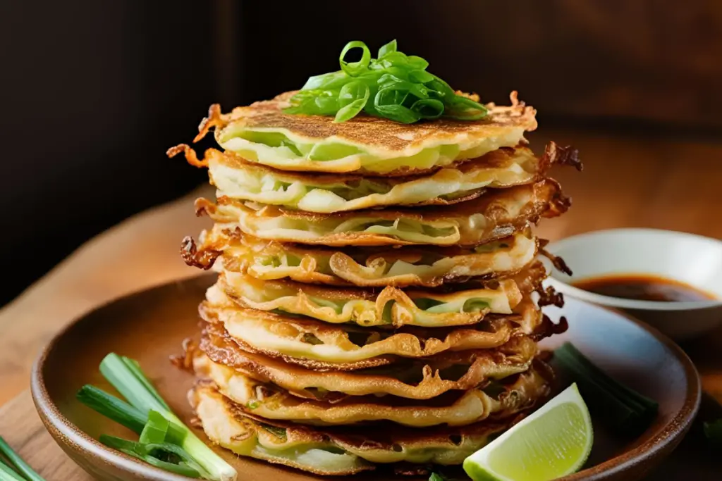 Spring Onion Pancakes