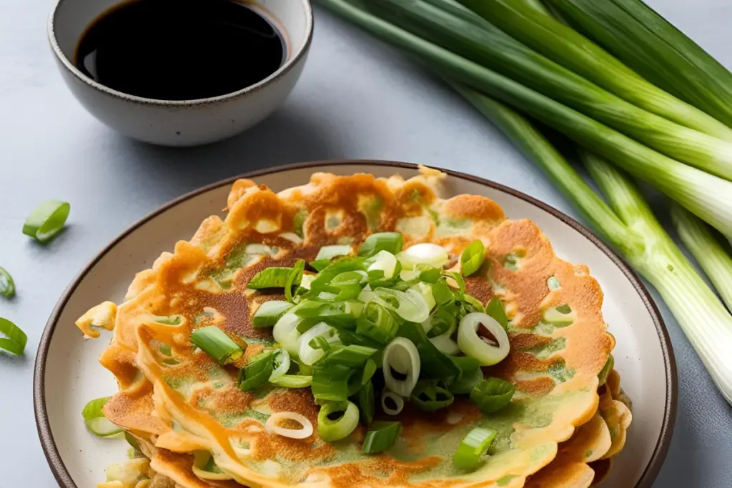 Spring Onion Pancakes recipe