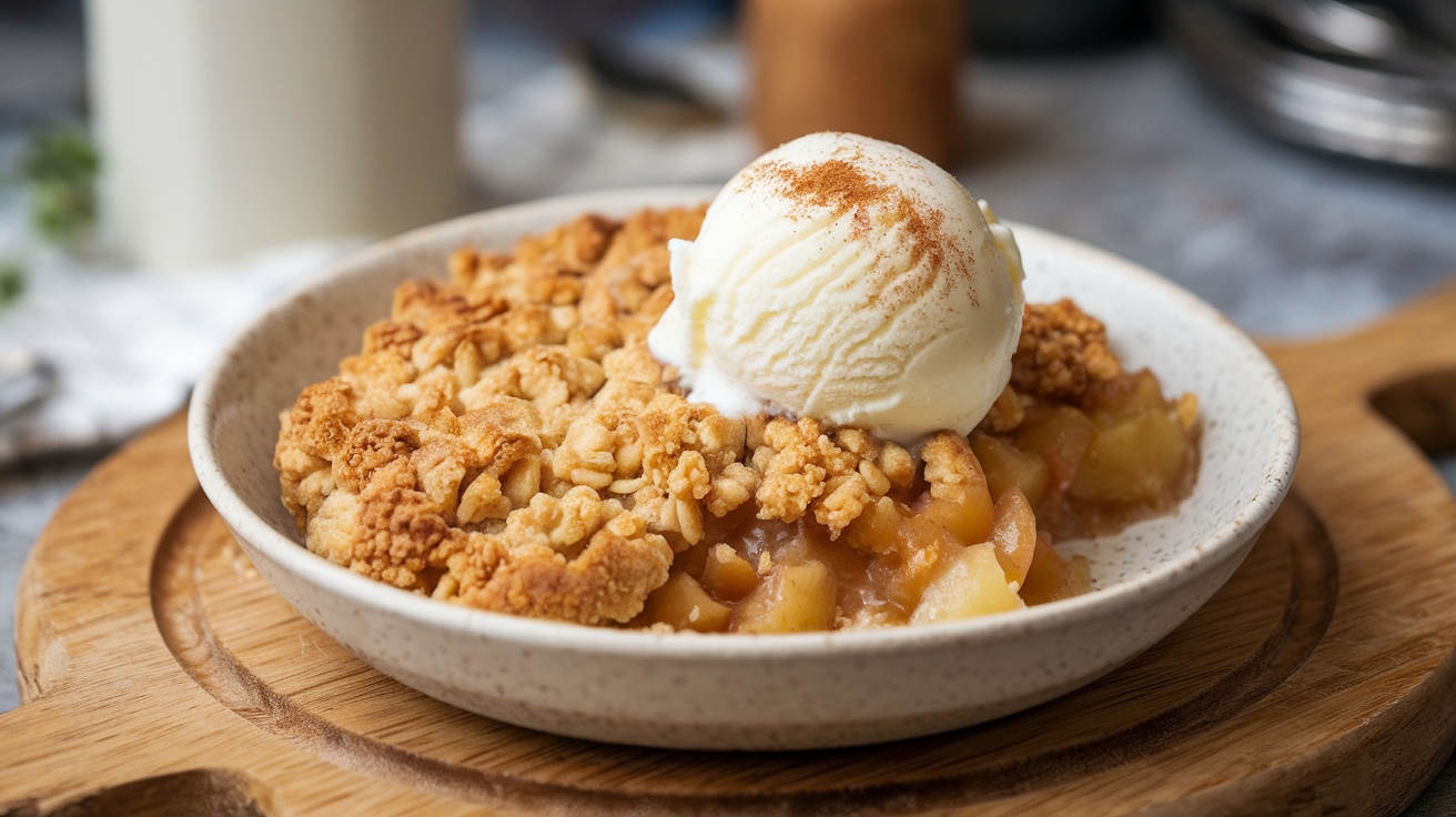 Jamie Oliver's Apple Crumble!