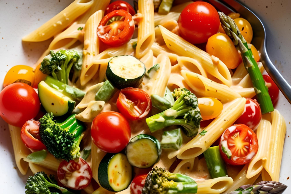 Vegan Pasta Primavera