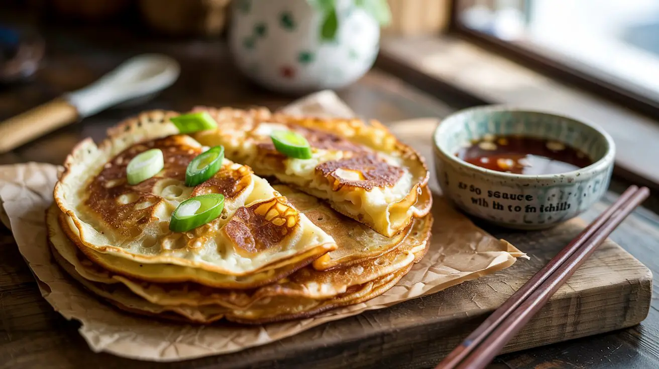 Spring Onion Crispy Pancakes!