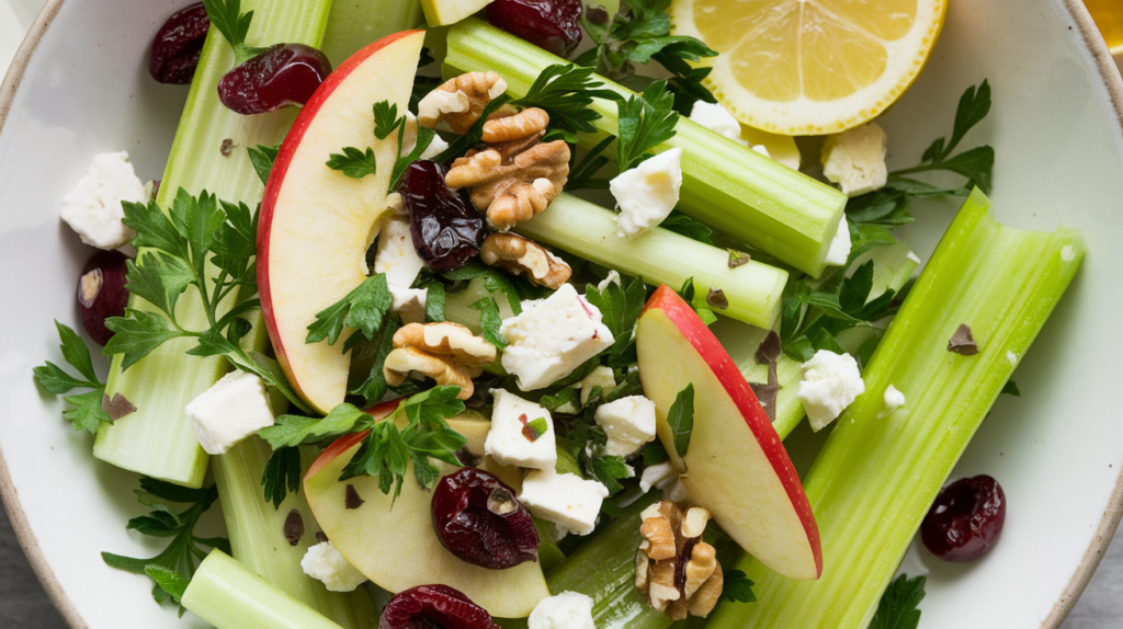 simple celery apple salad