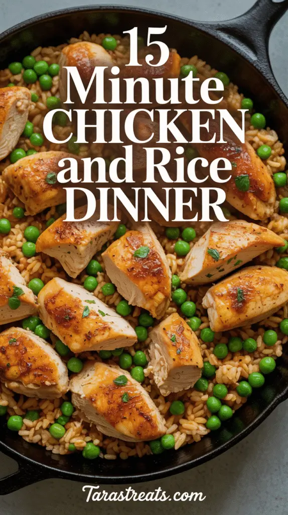 15 Minute Chicken And Rice Dinner
