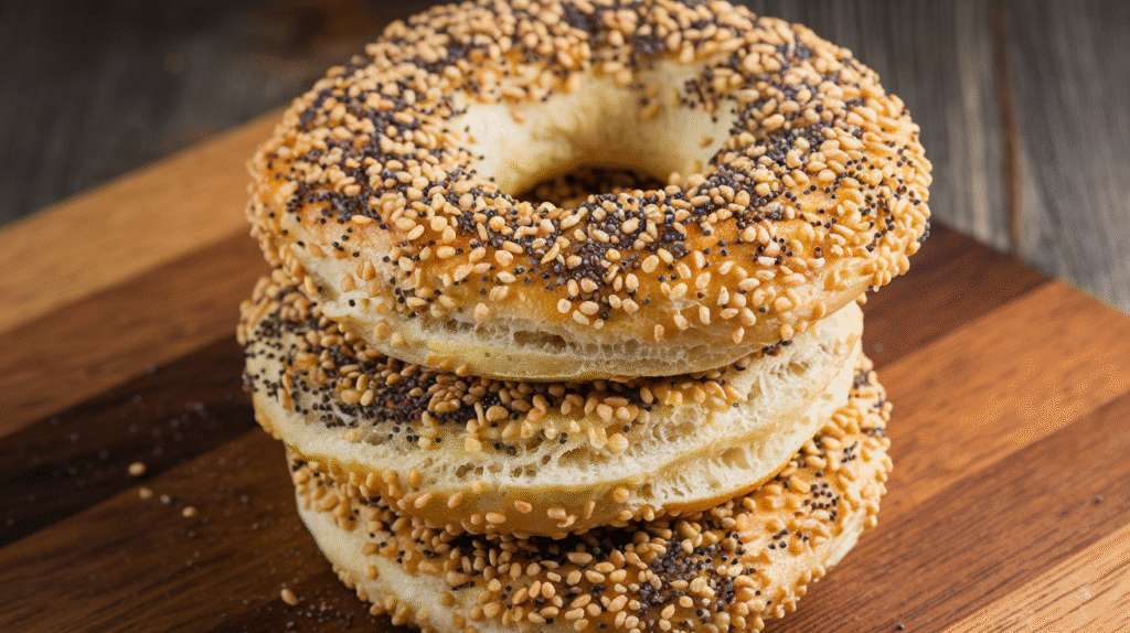 2 ingredient bagels recipe