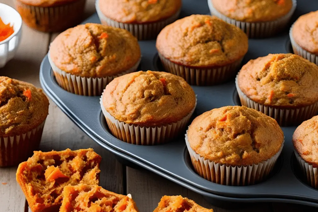 Carrot Cake Muffins recipe