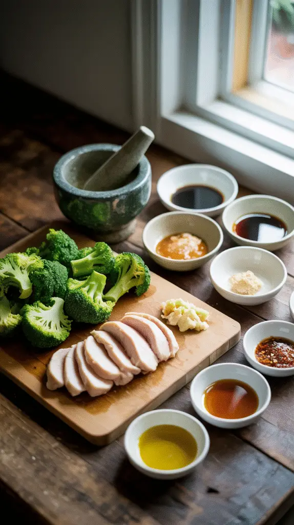 Chicken And Broccoli Stir Fry Ingredients