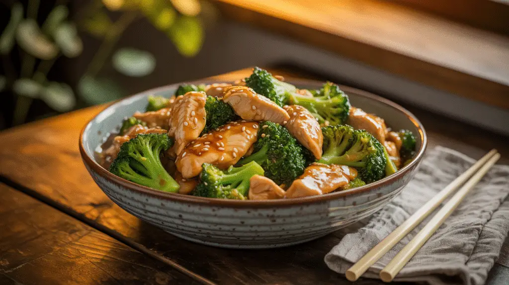 Chicken and Broccoli Stir Fry