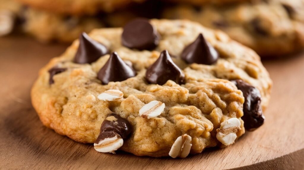 Choc Chip Oatmeal Cookies
