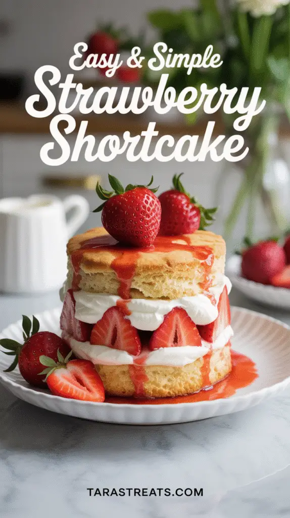 Easy & Simple Strawberry Shortcake Recipe