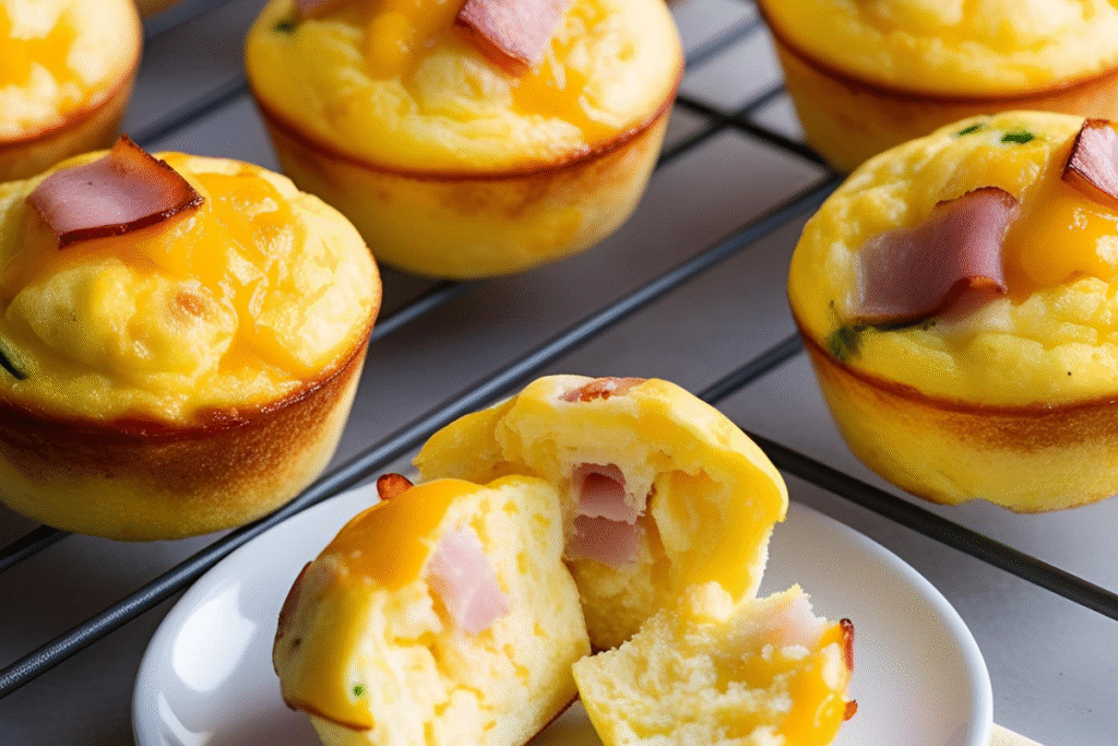 Ham & Cheese Egg Muffin Cups