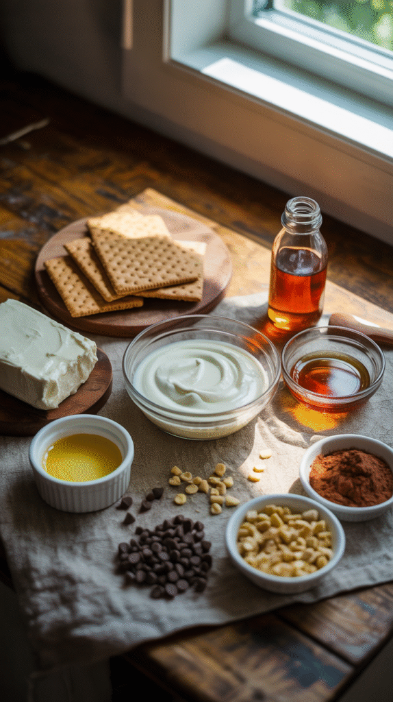 Ice Tray Cheesecake Bites Ingredients