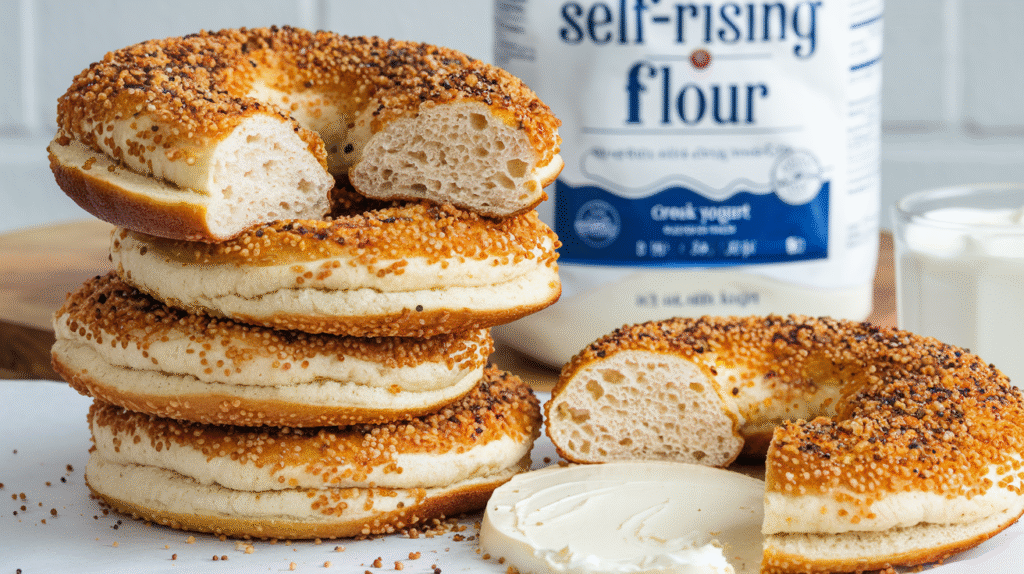 Quick & easy homemade bagel recipe