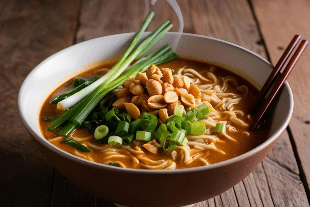 Spicy Peanut Butter Ramen