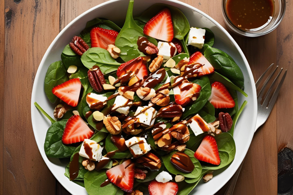 Spinach And Strawberry Salad Recipe