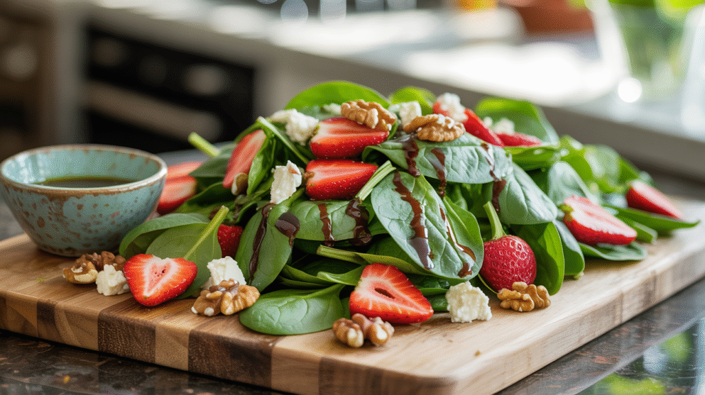 Spinach Salad Balsamic Dressing