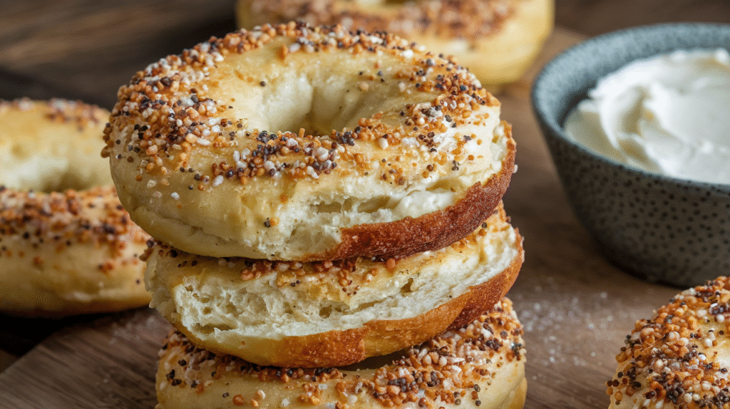 air fryer Bagels recipe