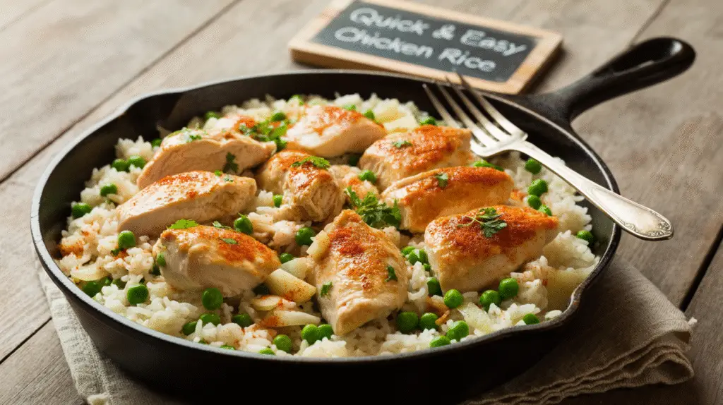 chicken and rice dinner ideas