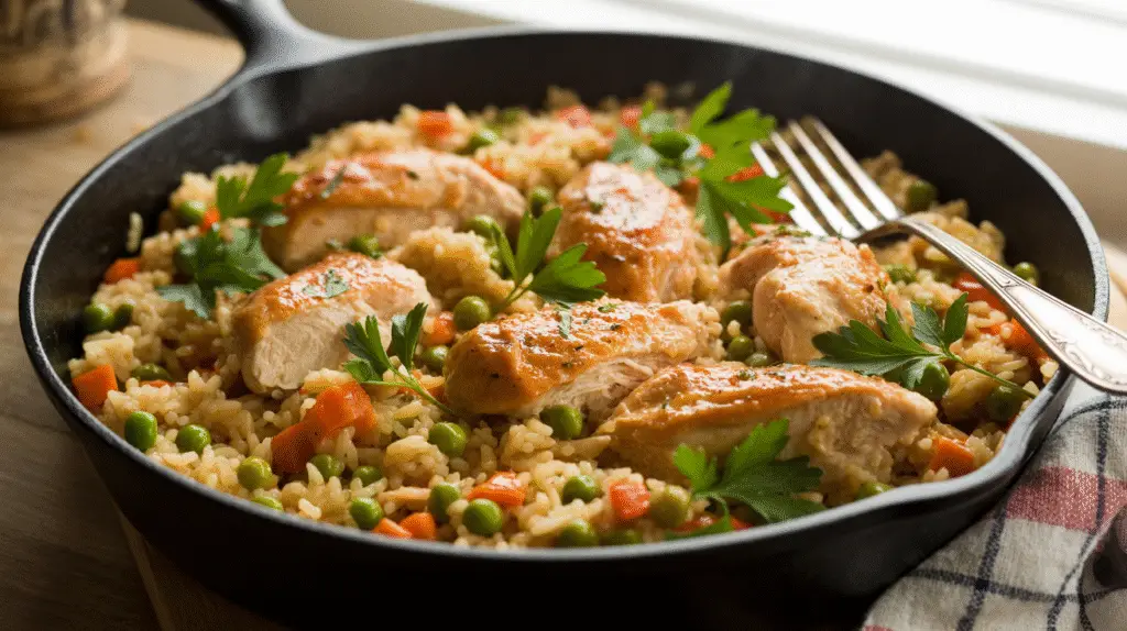 creamy Chicken with Rice recipes