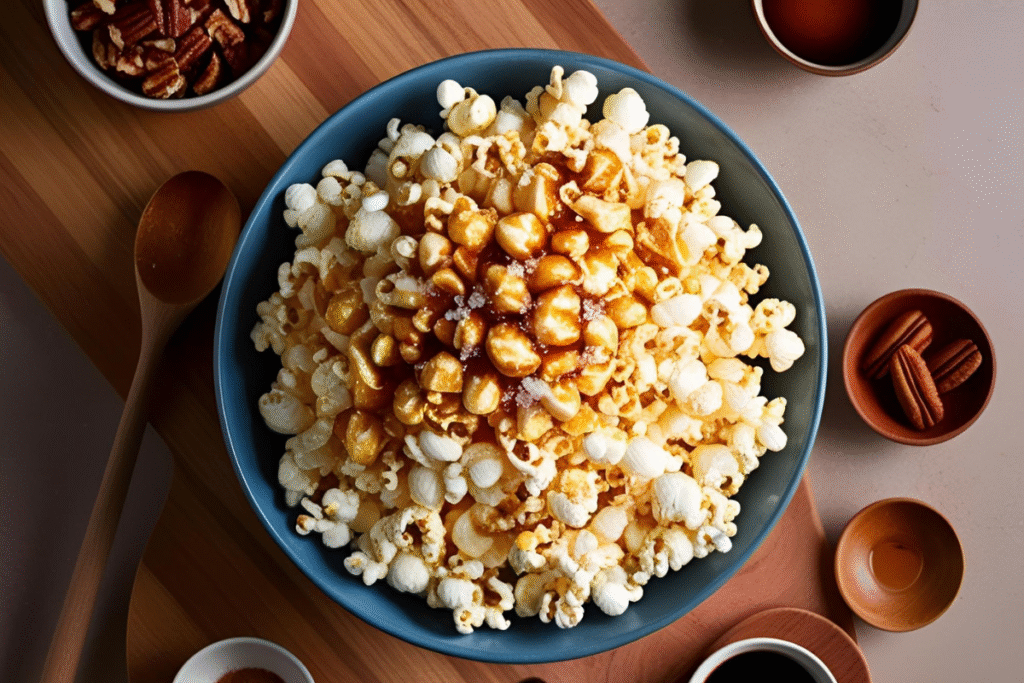 homemade popcorn