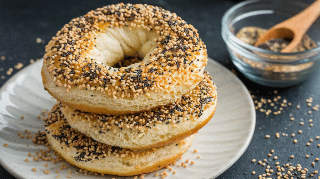 two ingredient bagels